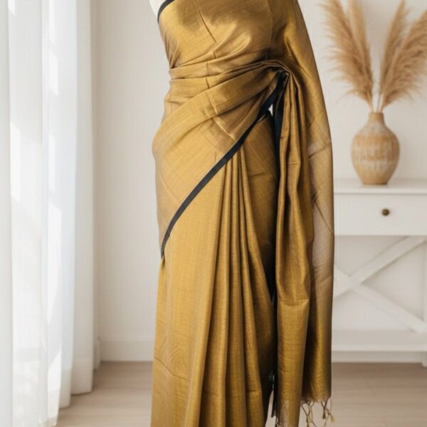Golden Tissue Silk Saree